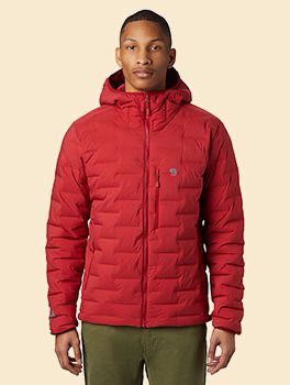 Mens Super/DS Stretchdown Hooded Jacket