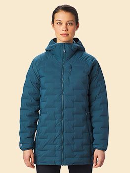 Womens Super/DS Stretchdown Hooded Jacket