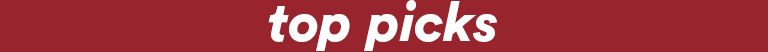 25% off our top picks