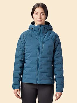 Womens Super/DS Stretchdown Hooded Jacket