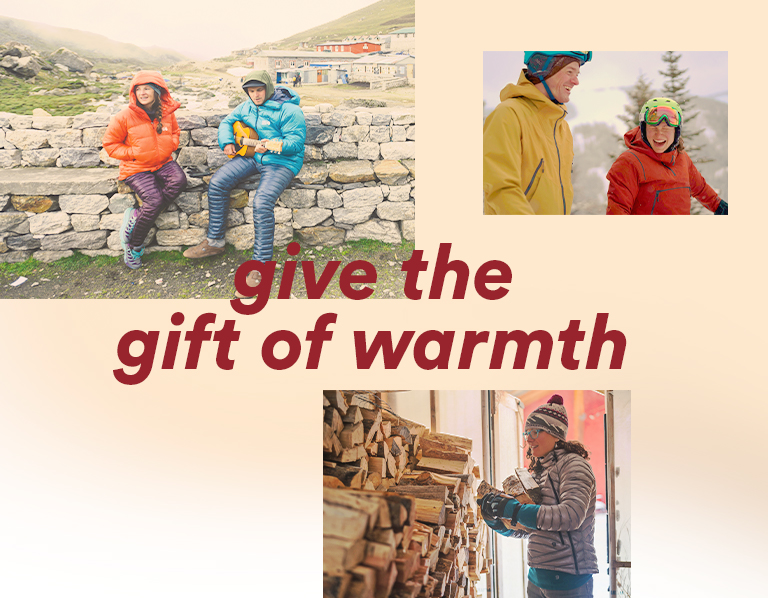 give the gift of warmth