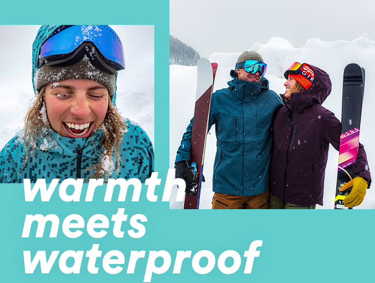 warmth meets waterproof