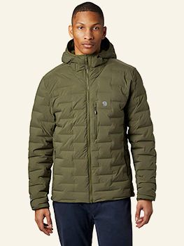 Men's Super/DST Stretchdown Hooded Down Jacket