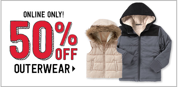 50% OFF OUTERWEAR