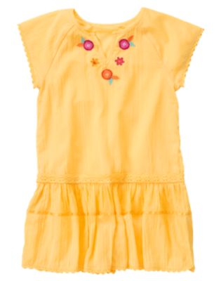 Flower Crochet Dress