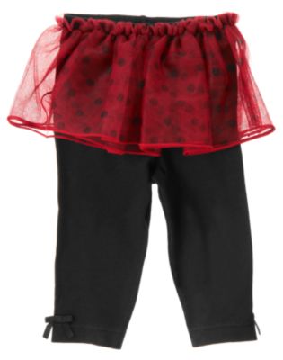 Polka Dot Tutu Legging