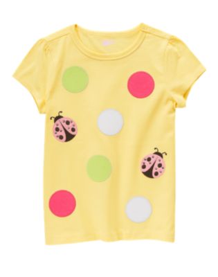 Gem Dot Ladybugs Tee