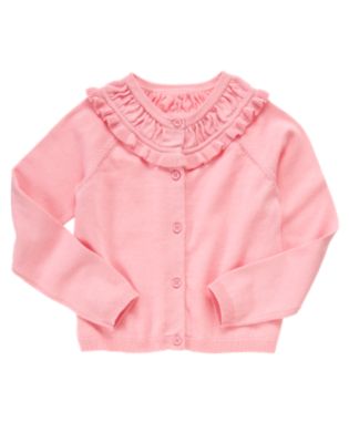 Ruffle Cardigan
