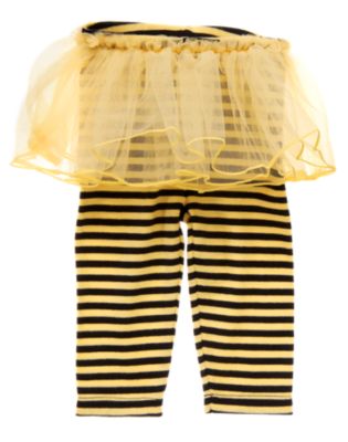 Stripe Tutu Legging
