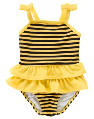 Bumblebee Stripe Swimsuit