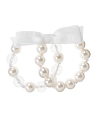 Faux Pearl Bead Bracelet 2-Pack