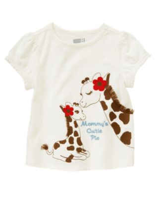 Mommy & Baby Giraffe Tee