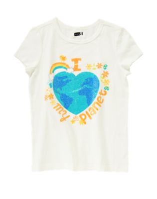 Sparkle Love My Planet Tee
