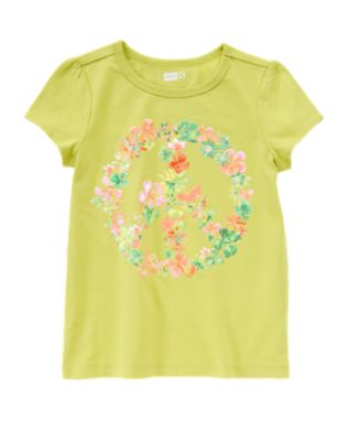 Sparkle Peace Sign Tee