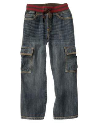 Drawstring Cargo Jean