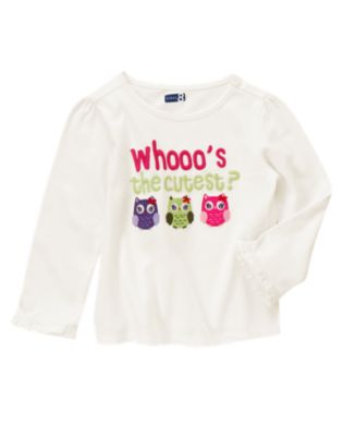 Whooo's The Cutest Owl Tee