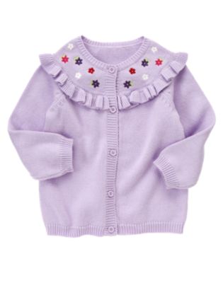 Blossom Ruffle Cardigan