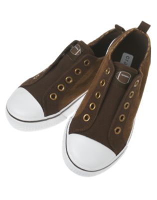 Laceless Corduroy Sneaker