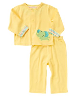 Elephant Cardigan 2-Piece Set