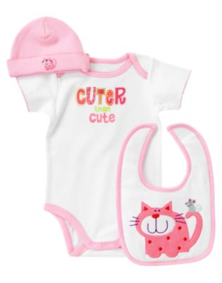 Kitty Bodysuit 3-Piece Set