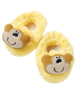 Monkey Plush Crib Bootie