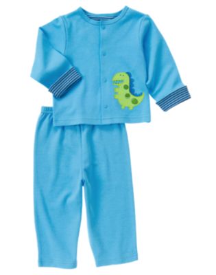 Dino Cardigan 2-Piece Set