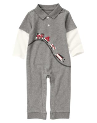 Train Double Sleeve One-Piece