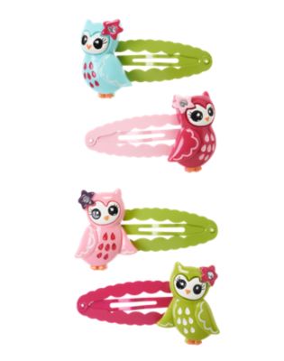 Owl Snap Clip 4-Pack