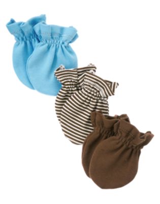 Stripe Mitten 3-Pack