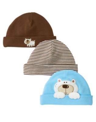 Bear Beanie 3-Pack