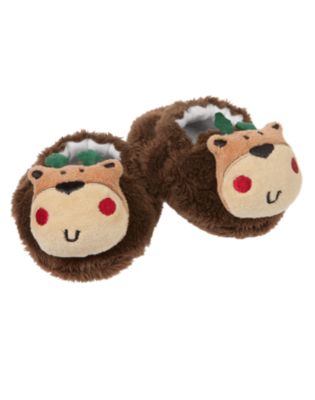Reindeer Plush Bootie