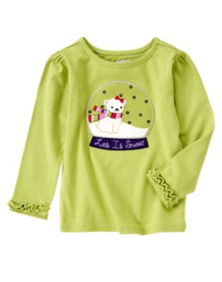 Polar Bear Snow Globe Tee