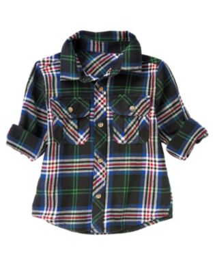 Plaid Flannel Shirt