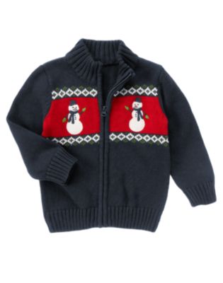 Snowman Fair Isle Sweater