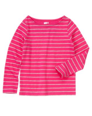 Metallic Stripe Tee