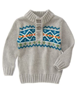 Fair Isle Pullover Sweater