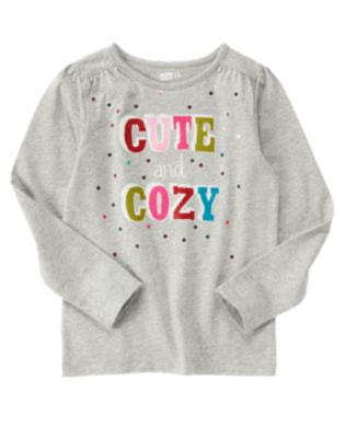 Sequin Cute and Cozy Tee