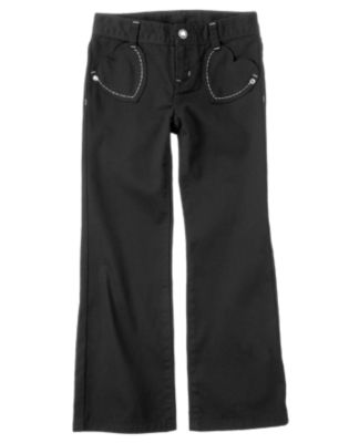 Gem Heart Pocket Bootcut Pant