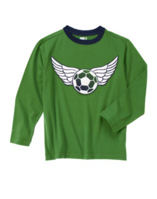 Winged Soccer Ball Tee