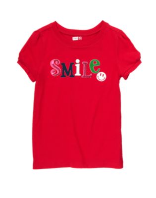 Sequin Smile Tee