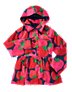 Strawberry Hooded Ruffle Jacket