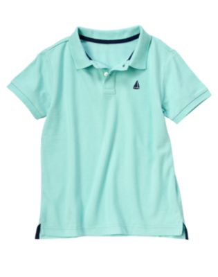 Sailboat Pique Polo Shirt
