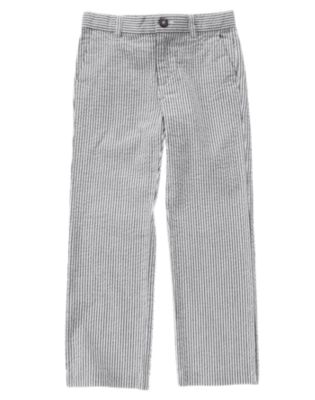 Stripe Seersucker Pant