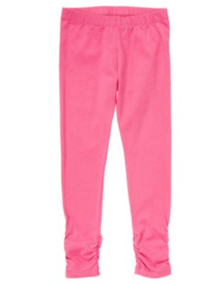 Button Ruched Legging