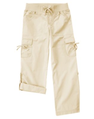 Roll Cuff Pull-On Cargo Pant