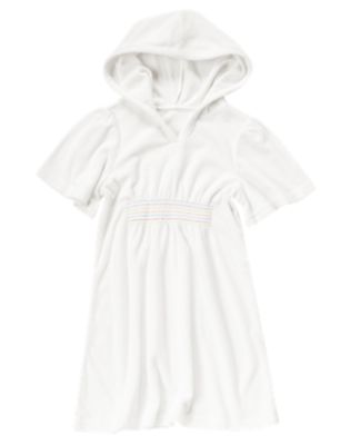 Hooded Terry Swim Dress Cover-Up