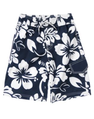 Hibiscus Swim Trunk