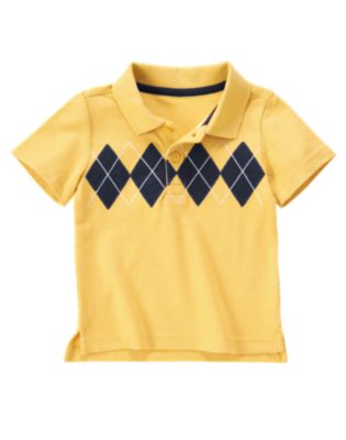 Argyle Pique Polo Shirt