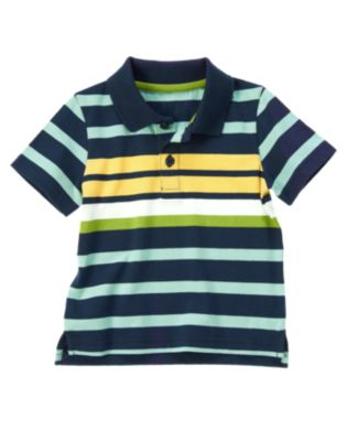 Stripe Polo Shirt
