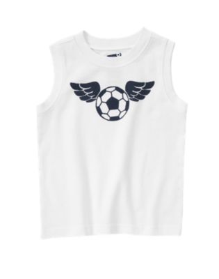 Winged Soccer Ball Tank